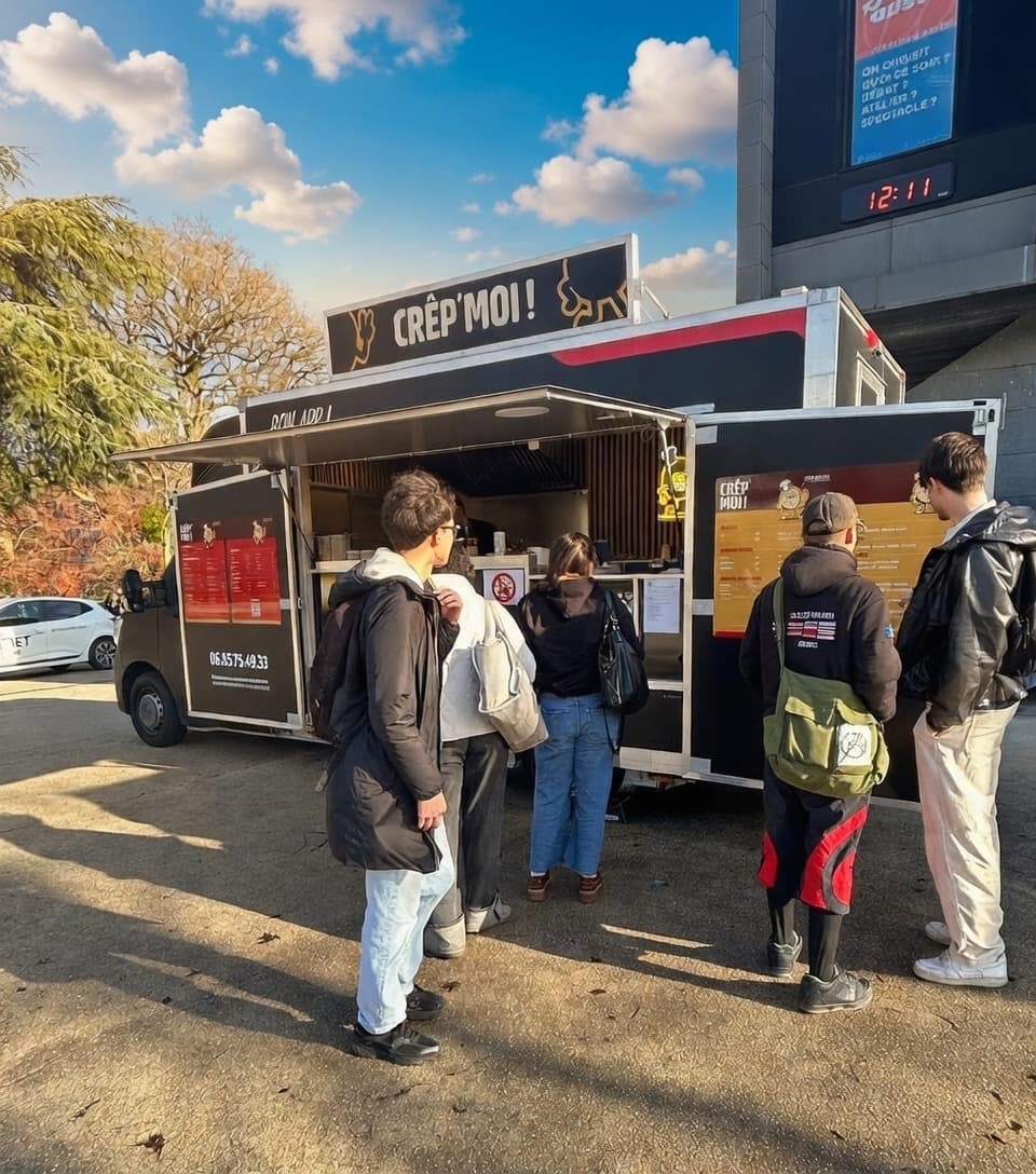 Le food truck Crêp'Moi installé Nantes — Petit Port