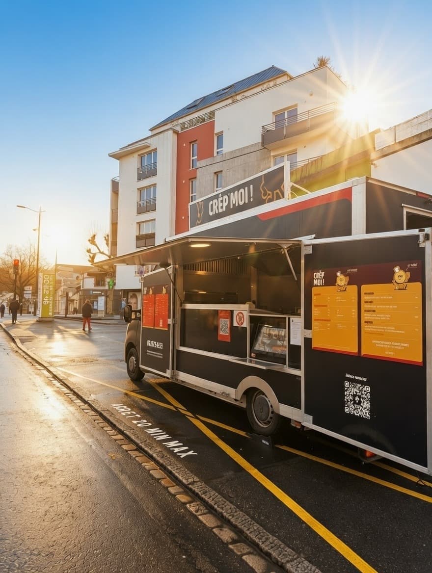 Le food truck Crêp'Moi installé Nantes — La Tortière