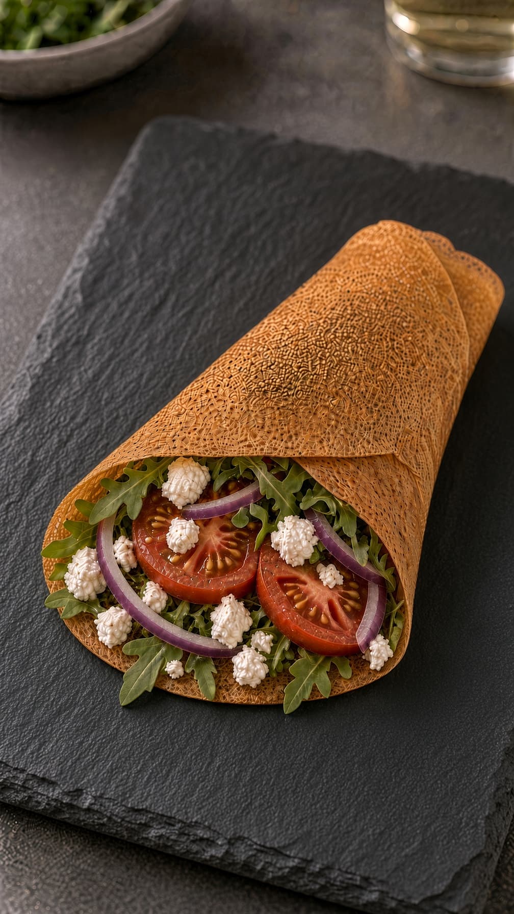 Galette Veggie Douce, zaatar et chèvre frais